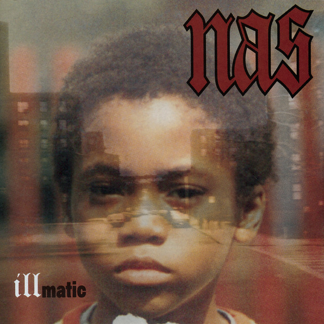 Illmatic album cover featuring young Nas.